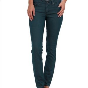 Deep Teal Prana Kara Jeans sz. 10